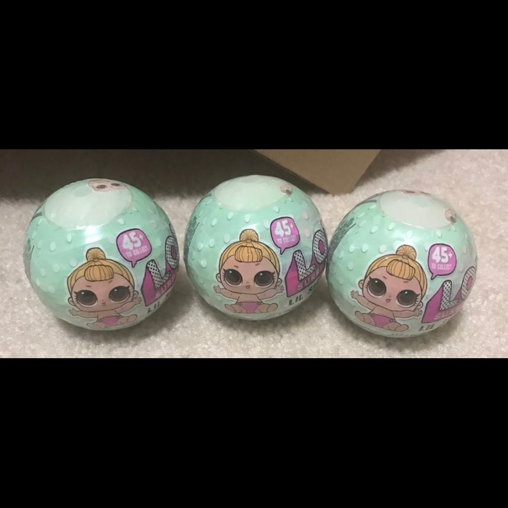 LOL Surprise lil Sisters Series 2, Lot of 3